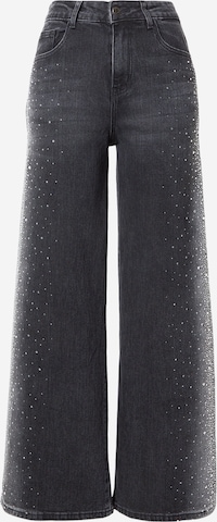 pilka miss goodlife Plačios klešnės Džinsai: priekis