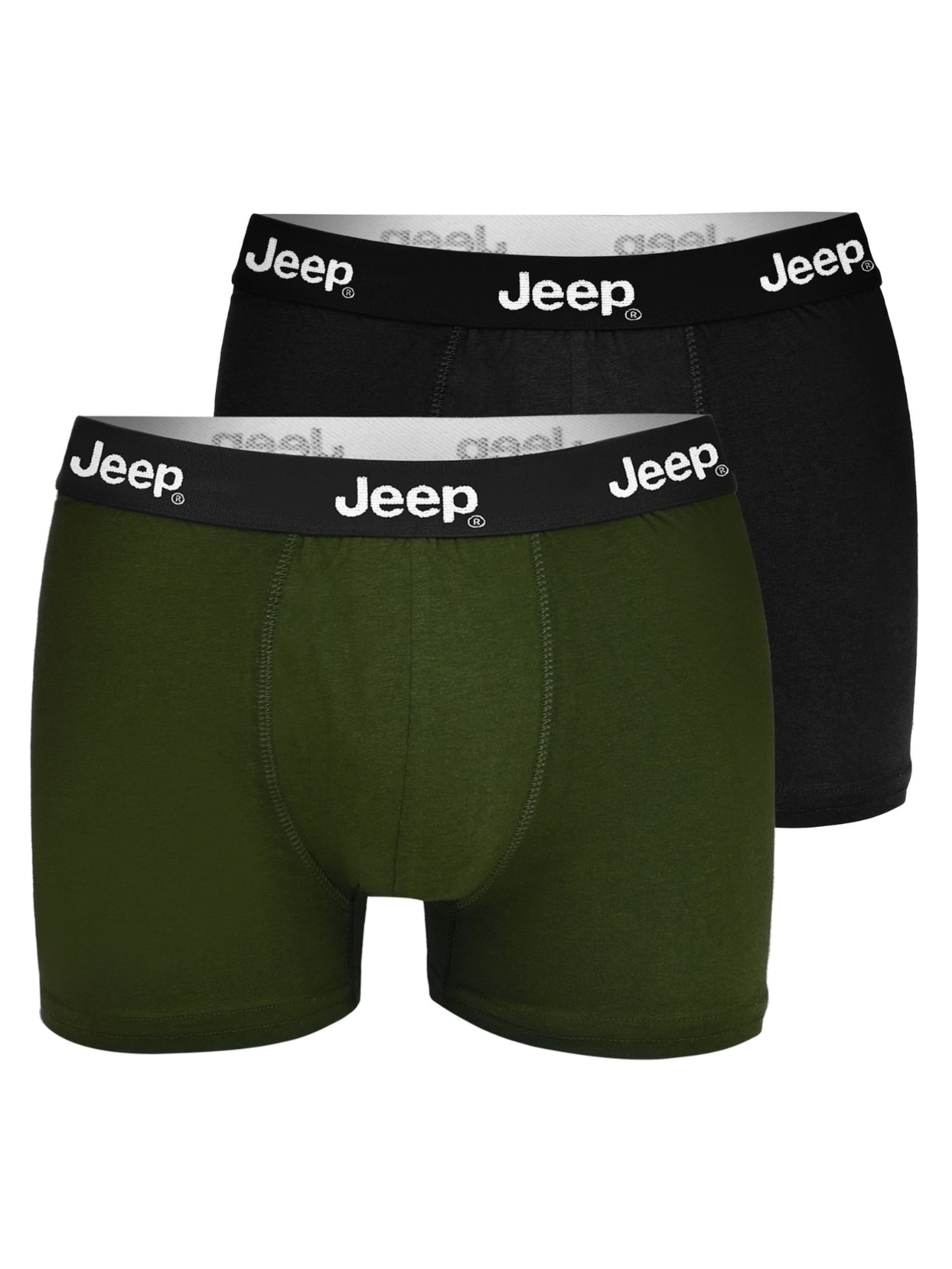 Boxer di Jeep in verde
