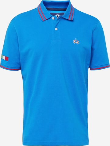 La Martina Shirt in Blau: predná strana