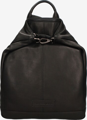 Borsa a mano di HILL BURRY in nero: frontale