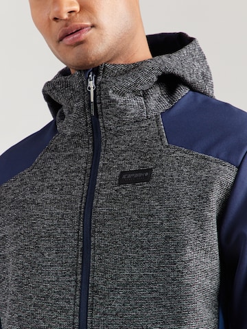 ICEPEAK - Casaco outdoor 'BEEDEVILLE' em azul
