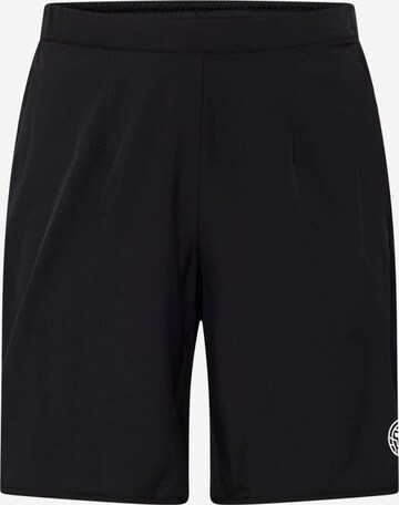 BIDI BADU Regular Workout Pants in Black: front