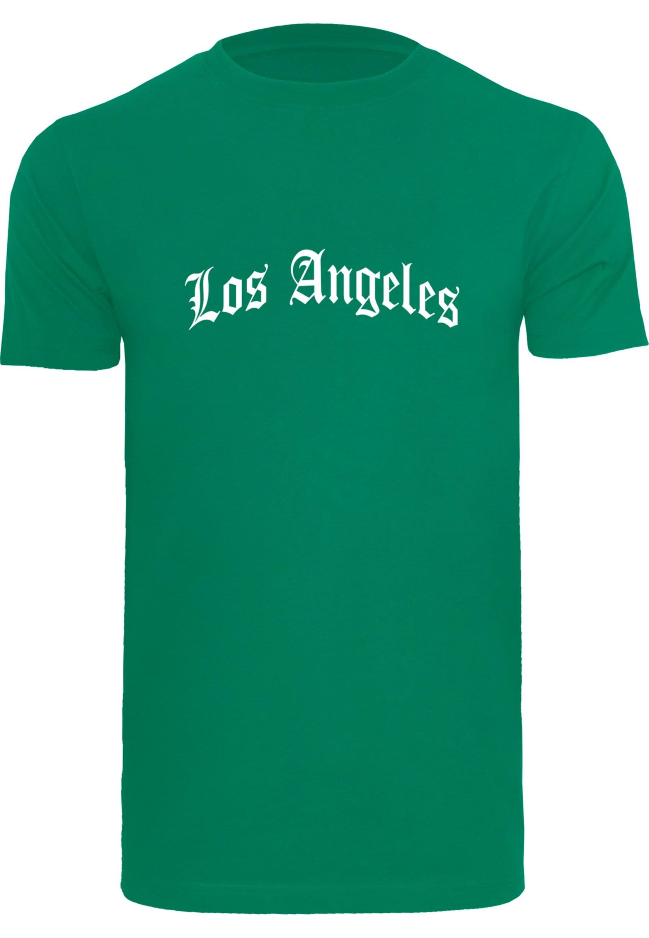 MT Men Shirt 'Los Angeles' in Green: front