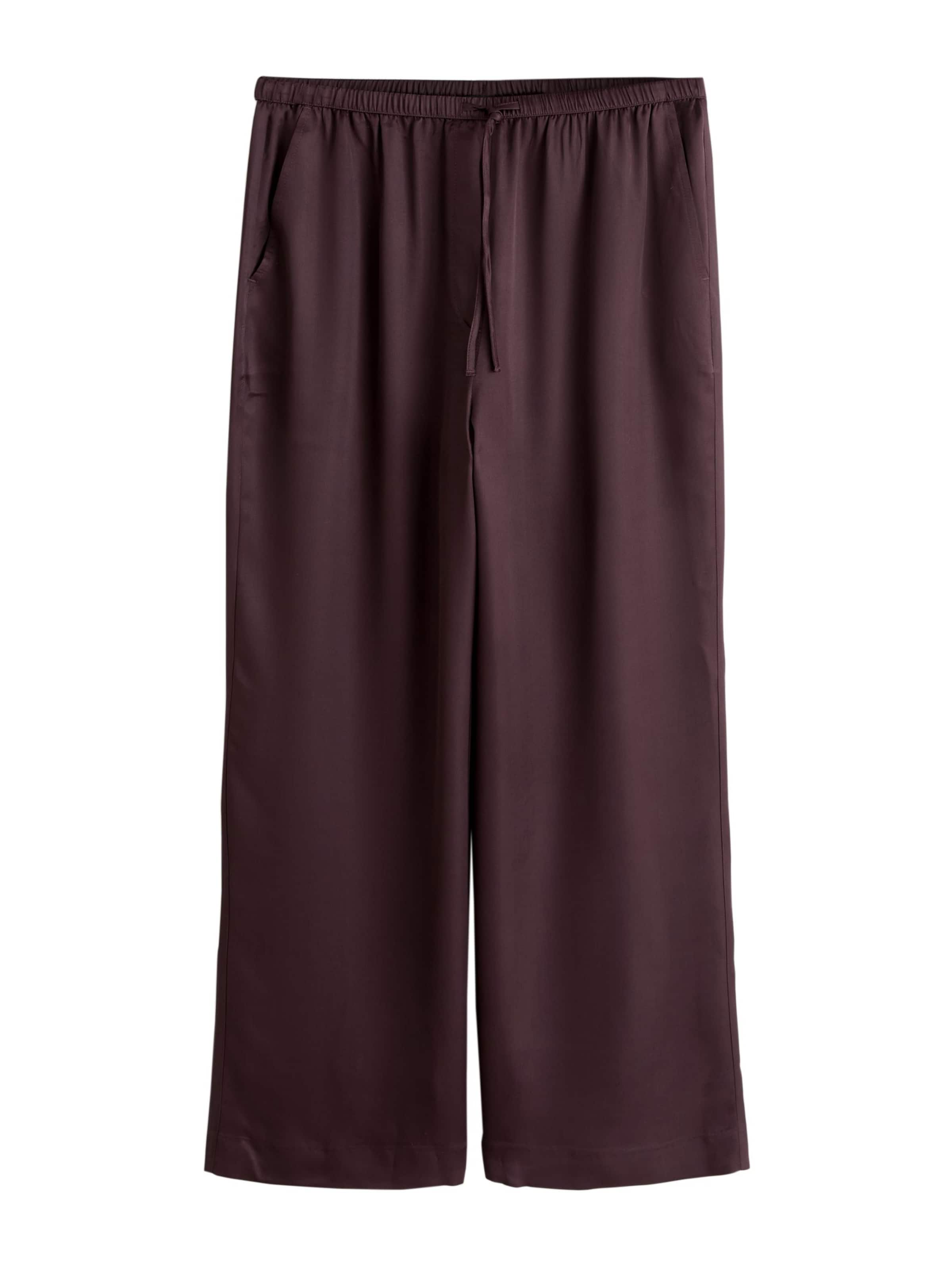 Next Trousers in Brown: front