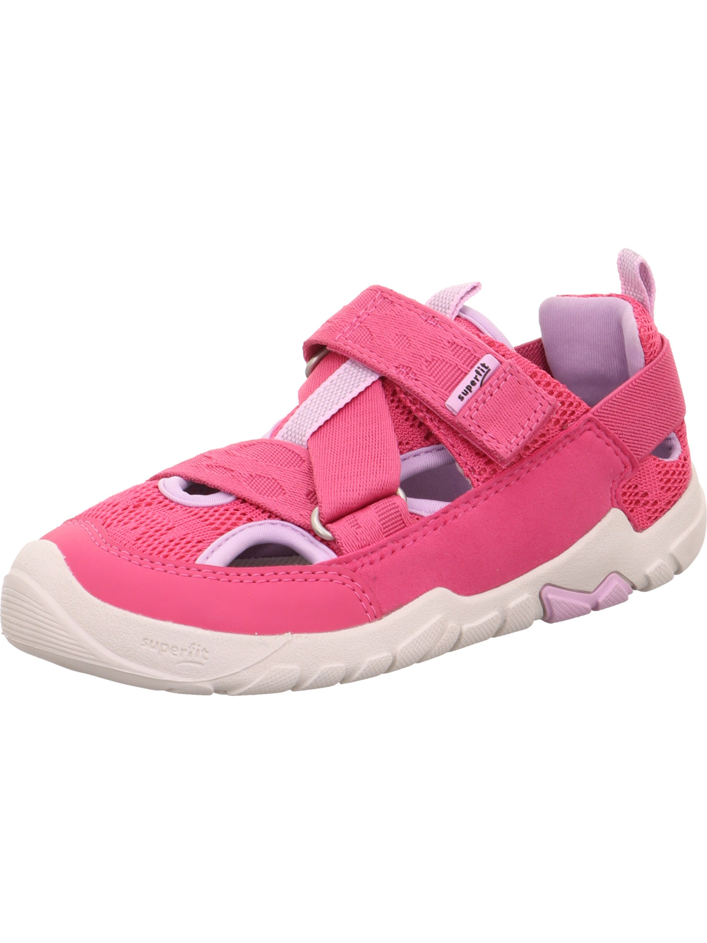 SUPERFIT Halbschuh 'TRACE' in Pink: Vorderseite