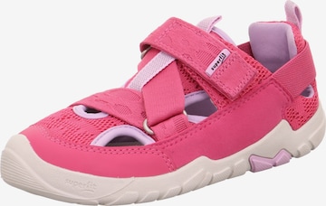SUPERFIT Halbschuh 'TRACE' in Pink: Vorderseite