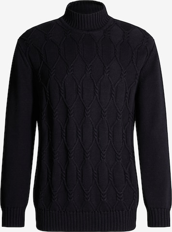 STRELLSON Sweater 'Cruz' in Blue: front