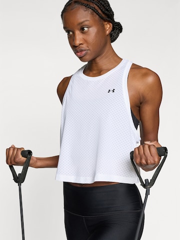Top sportivo di UNDER ARMOUR in bianco