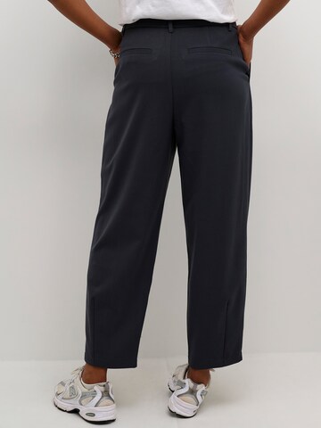 Effilé Pantalon à pince 'KA Merle' Kaffe en noir