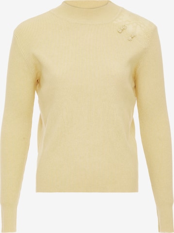 paino Sweater in Yellow: front