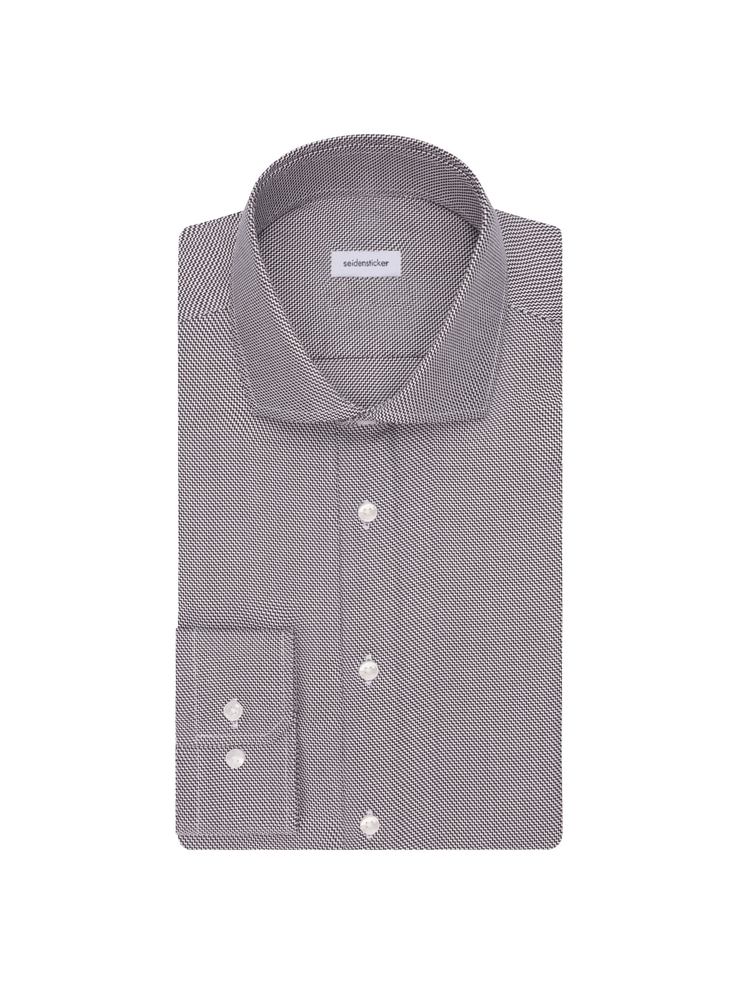 Coupe regular Chemise business SEIDENSTICKER en gris