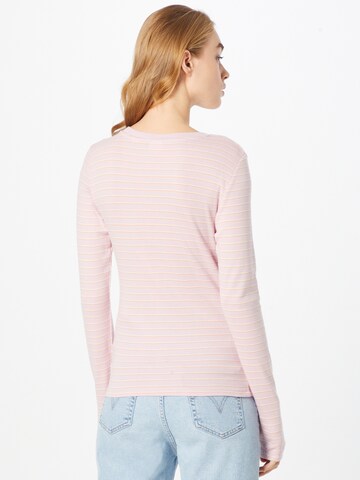 LEVI'S ® Majica 'Long Sleeved Baby Tee' | vijolična barva