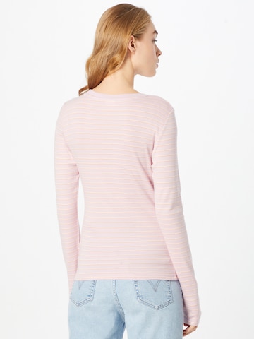 LEVI'S ® Shirt 'Long Sleeved Baby Tee' in Lila