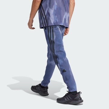 ADIDAS SPORTSWEAR Tapered Sports trousers 'Future Icons' in Blue