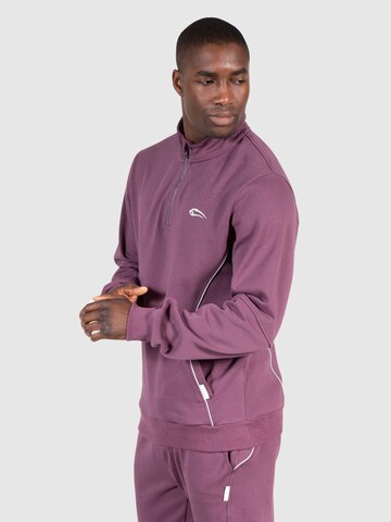 Sweat-shirt 'Jones' Smilodox en violet