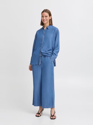 Wide leg Pantaloni 'BYKosmo' di b.young in blu