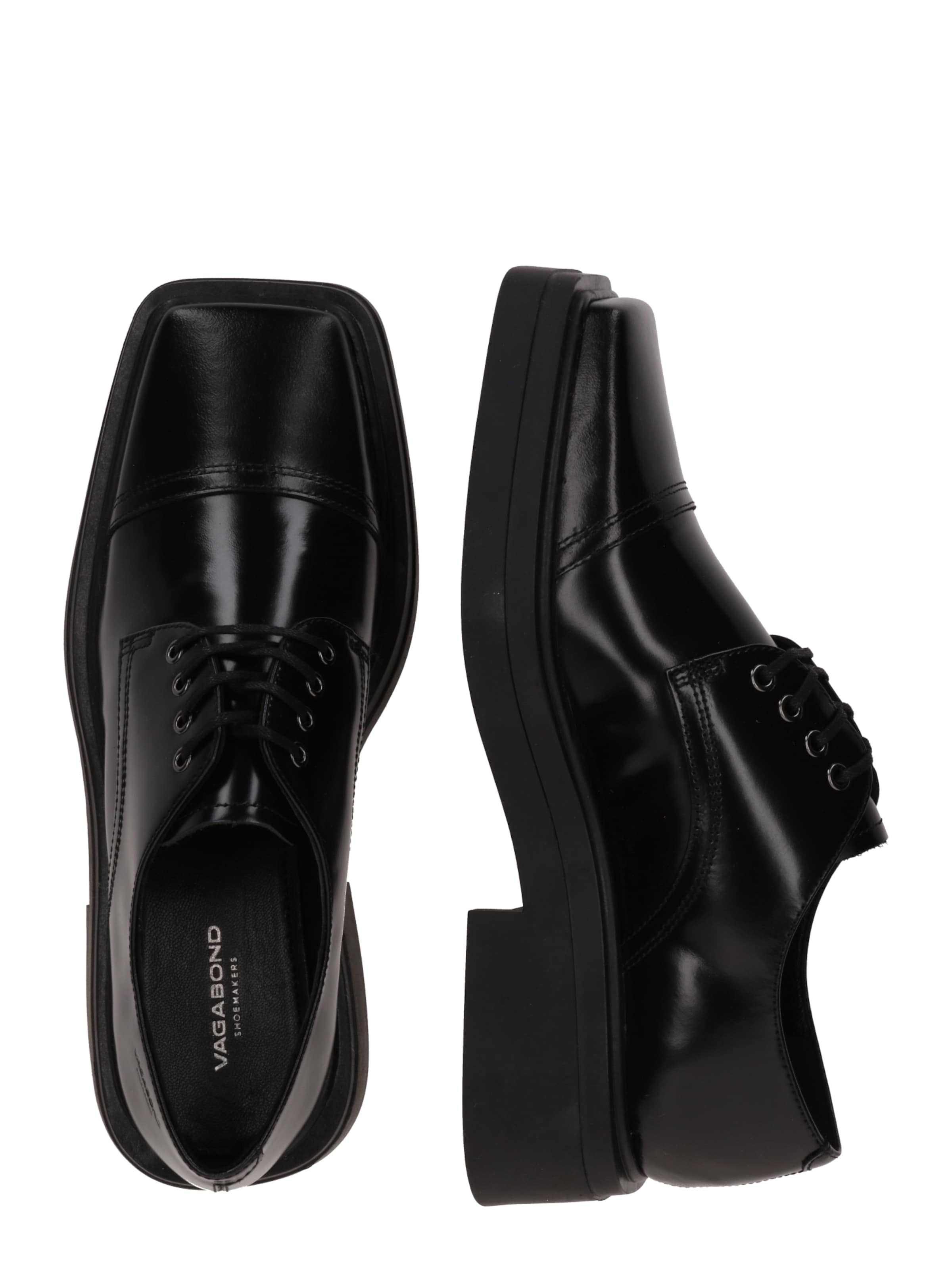 VAGABOND SHOEMAKERS Шлепанцы 'EYRA' в Черный: сбоку