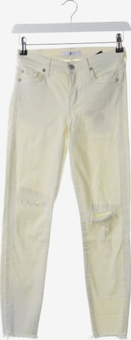 7 for all mankind Jeans in 24 in Yellow: front