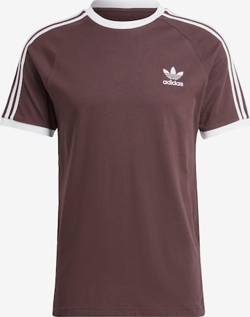 ADIDAS ORIGINALS - Camiseta en marrón: frente