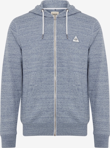 BLEND Zip-Up Hoodie in Blue: front