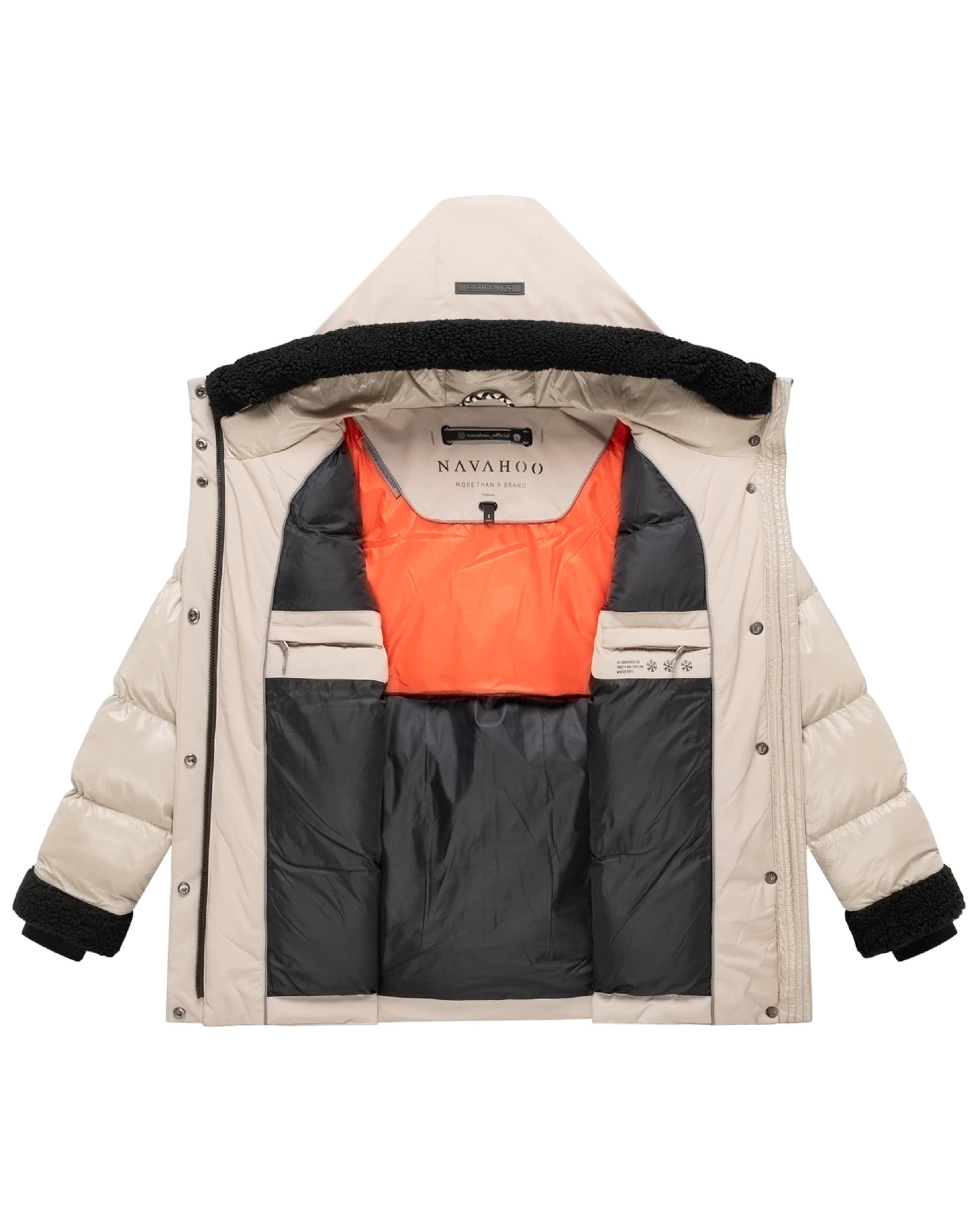 Giacca funzionale 'Herzschmelz 14' di NAVAHOO in beige