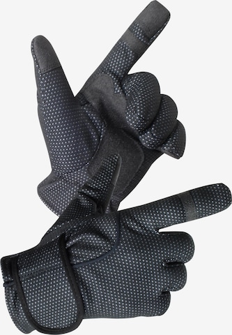 normani Athletic Gloves ' Ice Runner ' in Grey: front