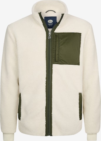 Petrol Industries Fleecejacke in Weiß: Vorderseite
