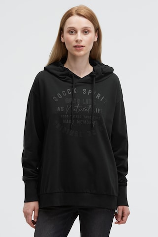 Soccx Sweatshirt in Schwarz: Vorderseite