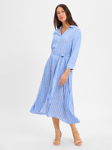 Marie Lund Shirt Dress in Blue: front