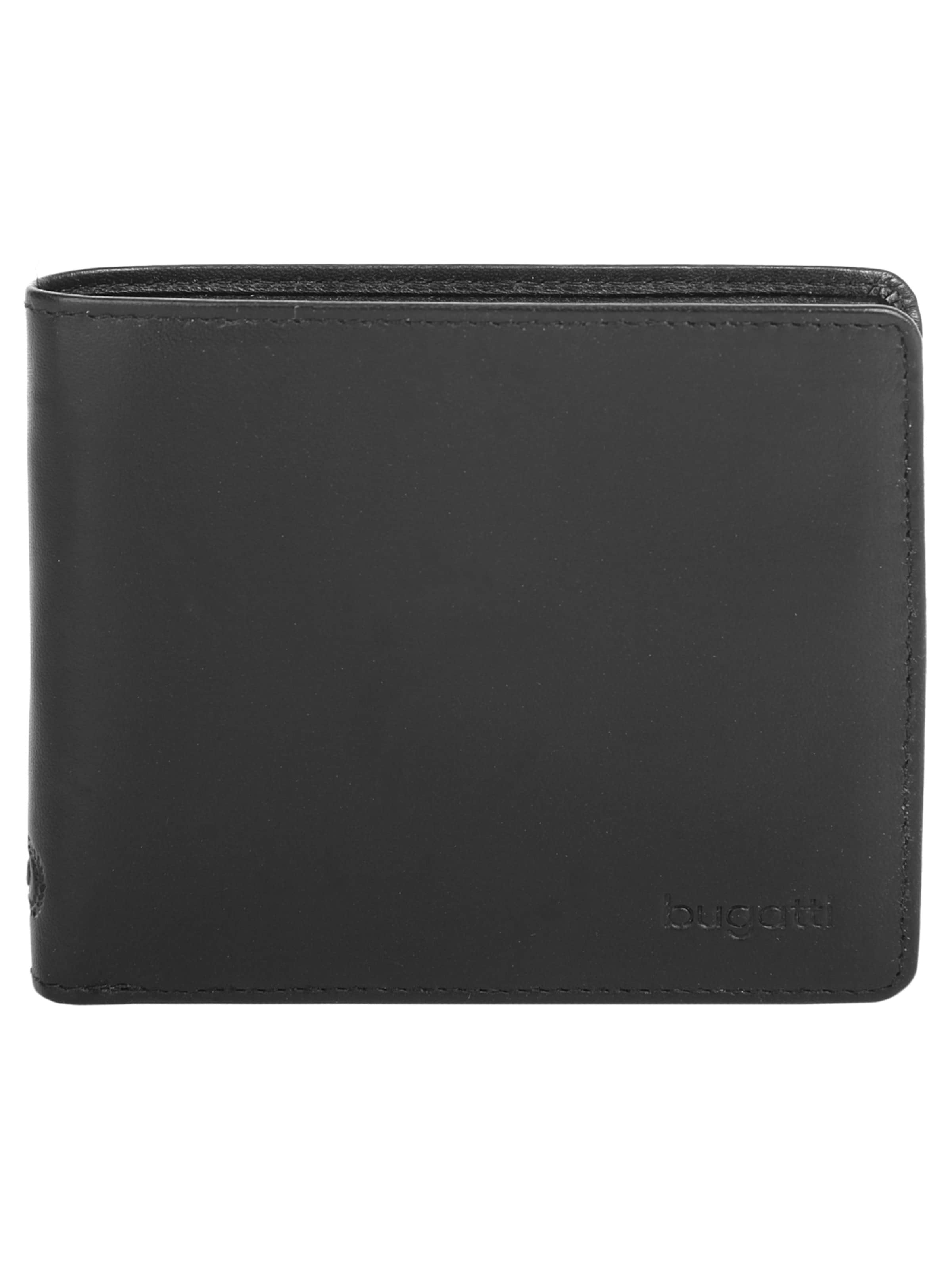 bugatti Wallet 'BUGATTI Geldbörse' in Black: front