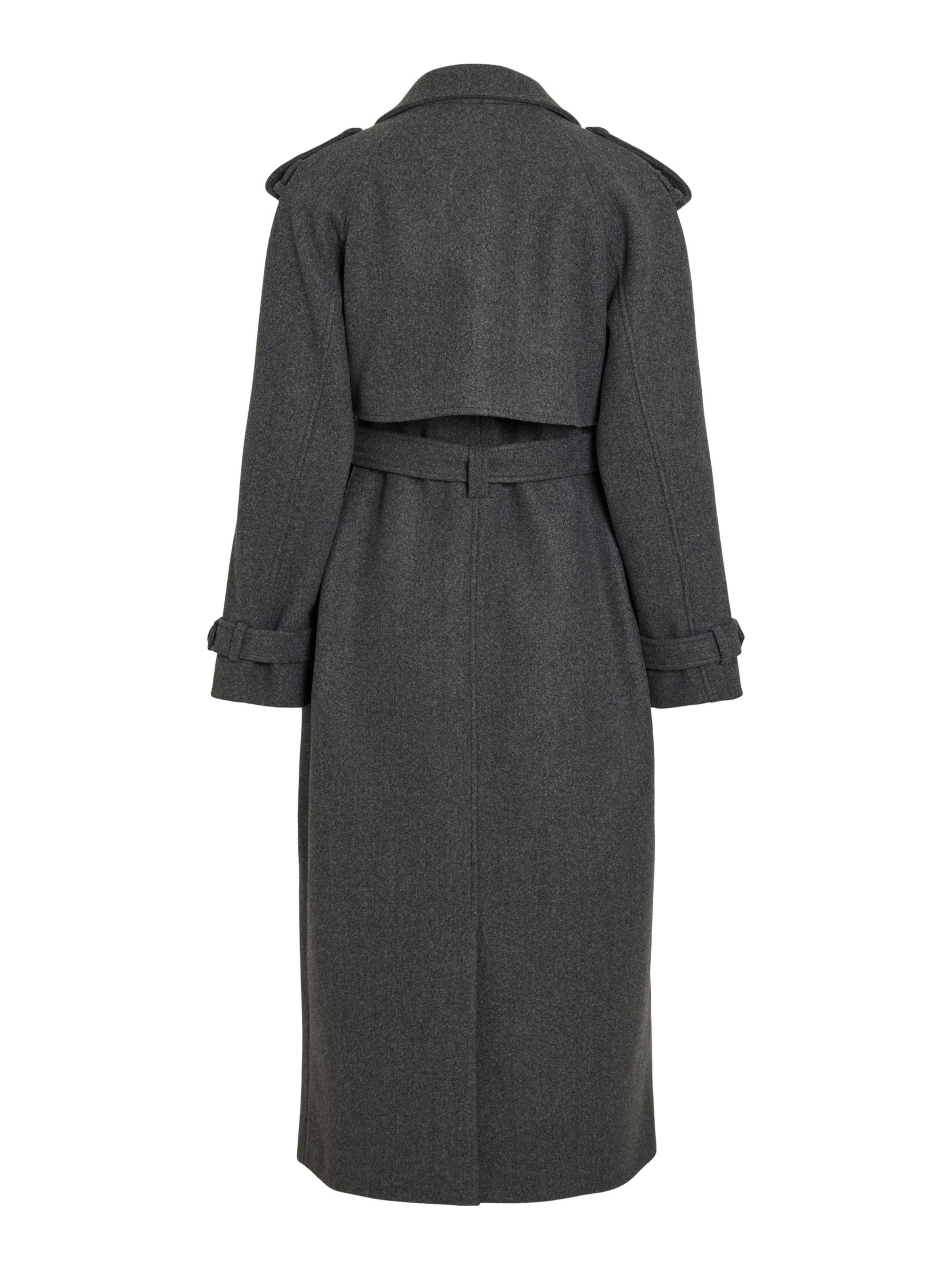 Manteau mi-saison 'Sofie' VILA en gris