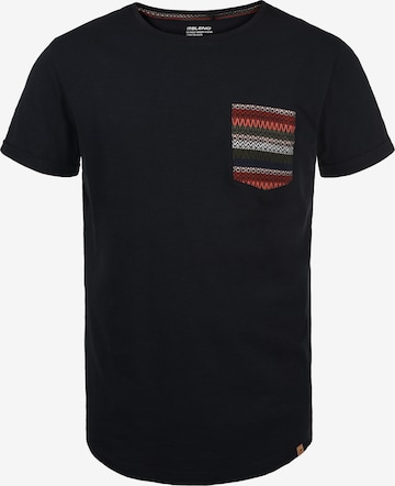 BLEND Shirt 'ELANDRO' in Zwart: voorkant