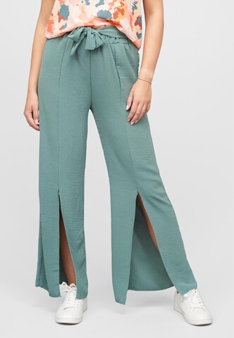 Cloud5ive Wide Leg Hose in Blau: Vorderseite