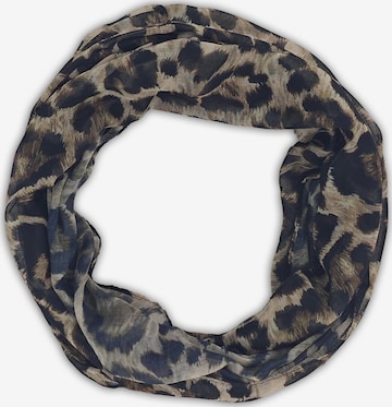 styleBREAKER Schlauchschal 'Loop Schal mit Leoparden Muster' in Braun: Vorderseite