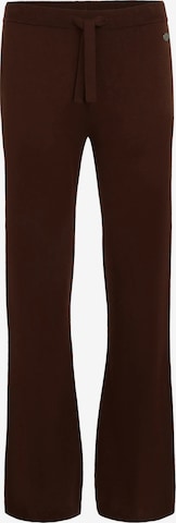 Regular Pantalon Karl Lagerfeld en marron : devant