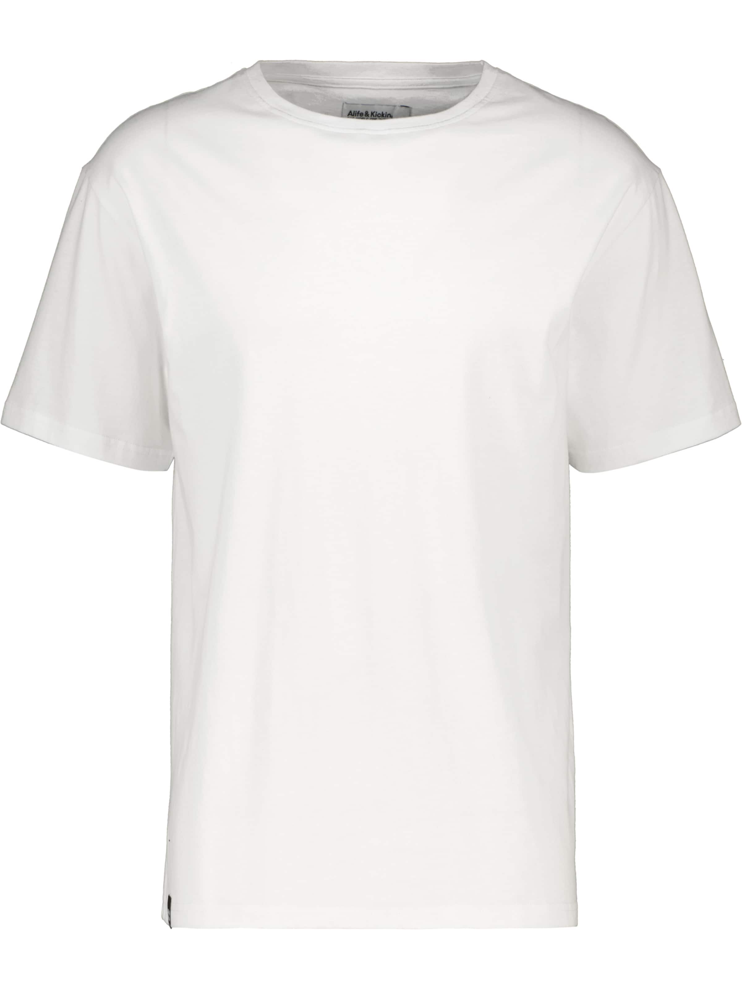 alife & kickin Shirt 'BrodyAK A' in Wit: voorkant