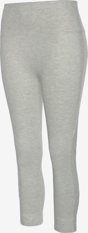LASCANA - Skinny Pantalón de pijama en gris: frente