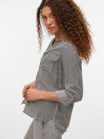 VERO MODA Bluse i sort