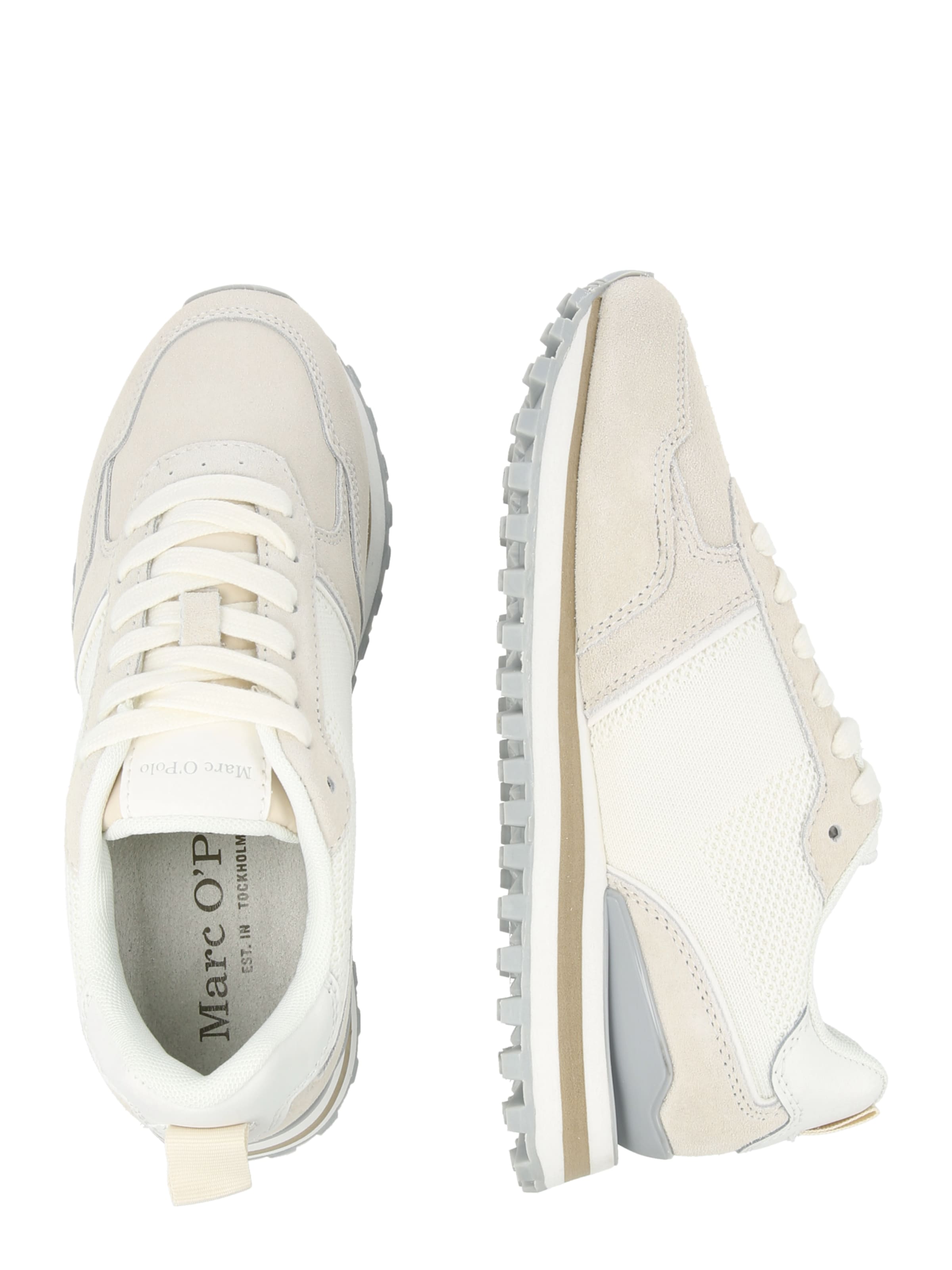 Marc O'Polo Matalavartiset tennarit 'Bjorna' värissä beige