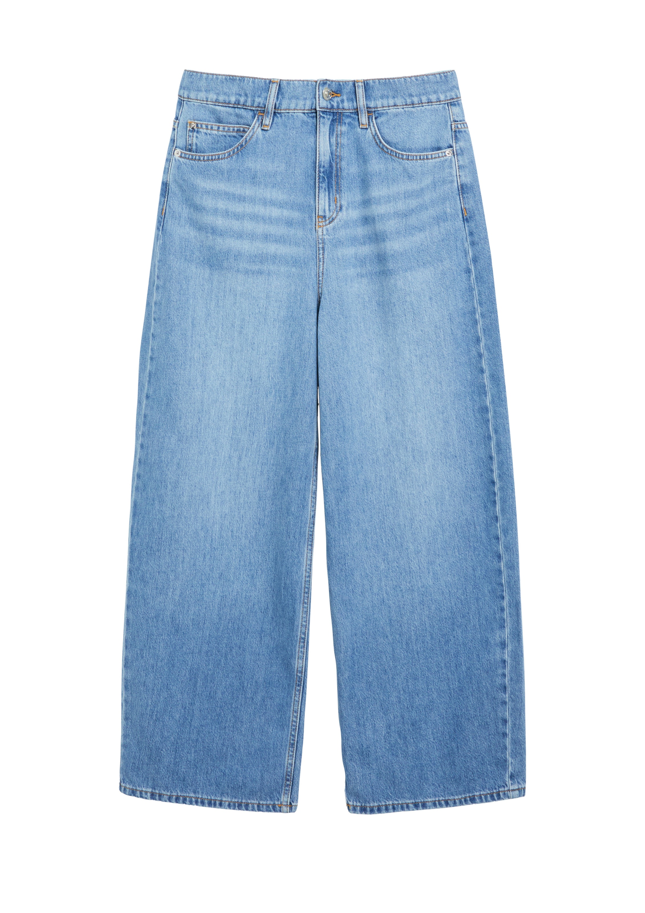 COMMA Barrel Jeans in Blue: front