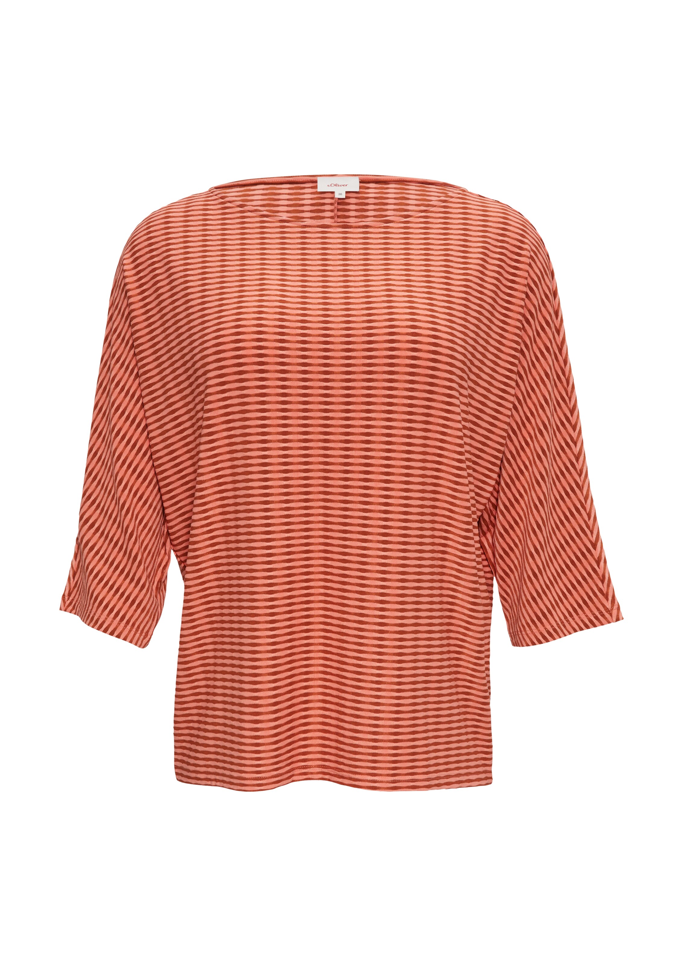 s.Oliver Shirt in Rood: voorkant