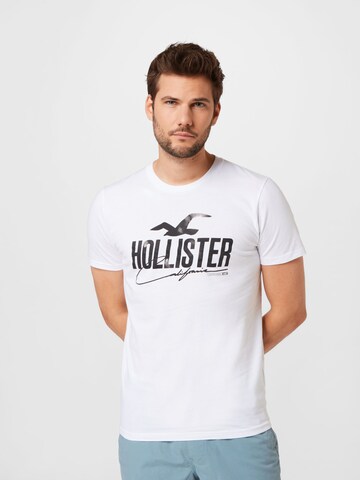 HOLLISTER Tričko - Čierna: predná strana