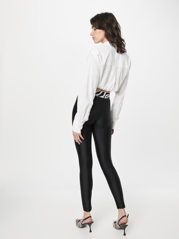 Skinny Leggings de la Just Cavalli pe negru