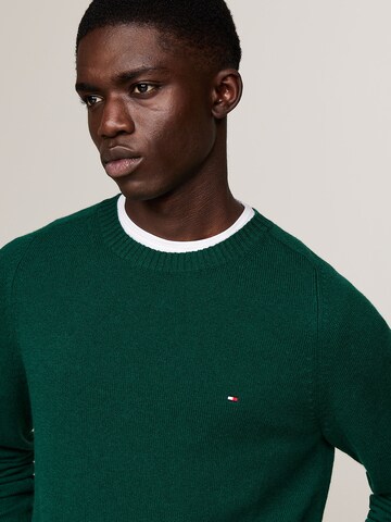 TOMMY HILFIGER Pullover in Grün