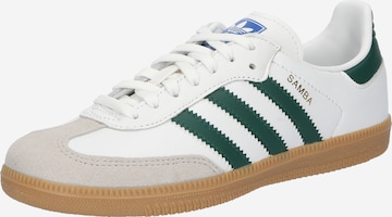 ADIDAS ORIGINALS Sneakers 'SAMBA' i hvid: forside
