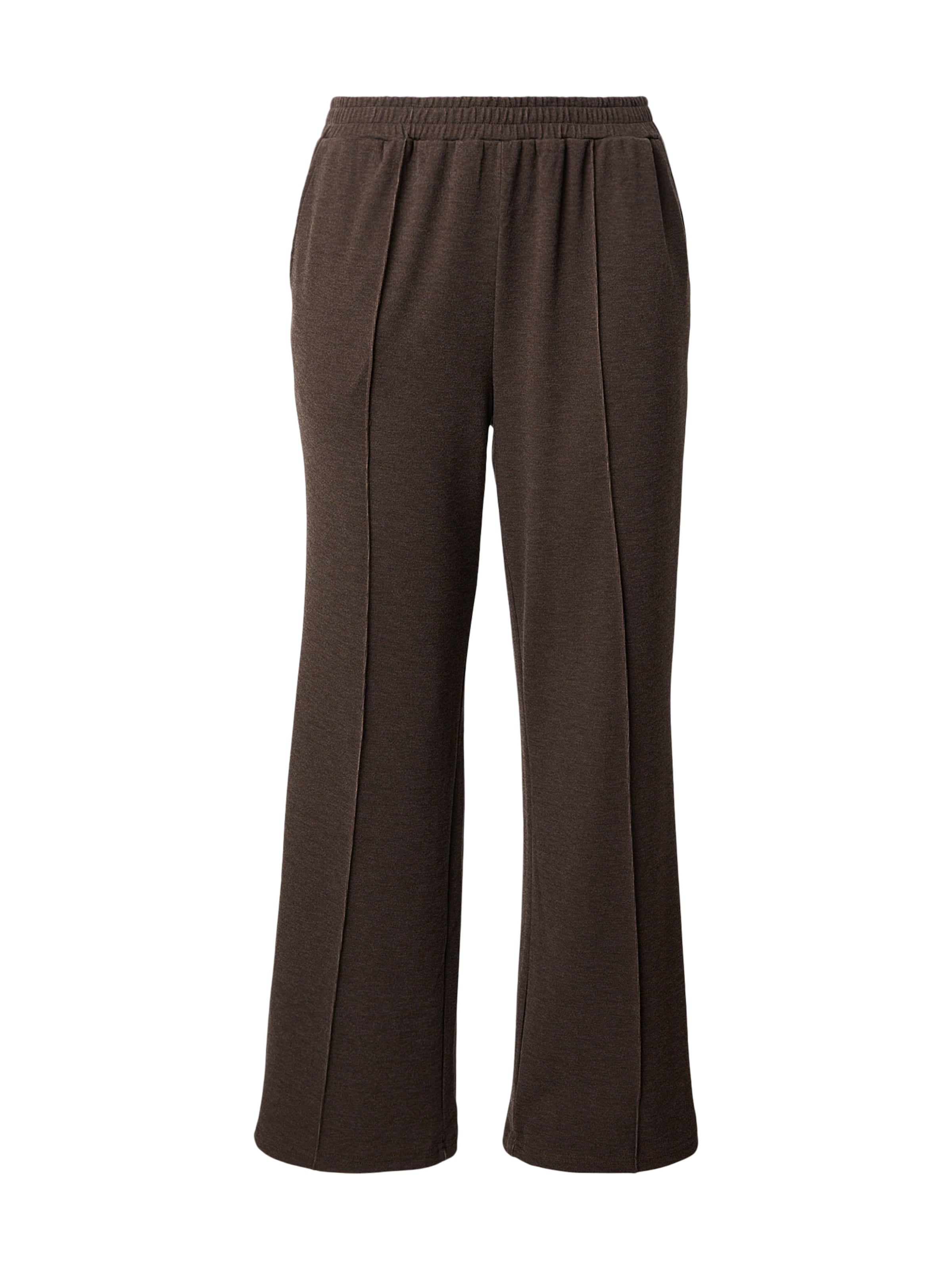 Wide Leg Pantalon 'CARGRETCHEN' ONLY Carmakoma en marron : devant