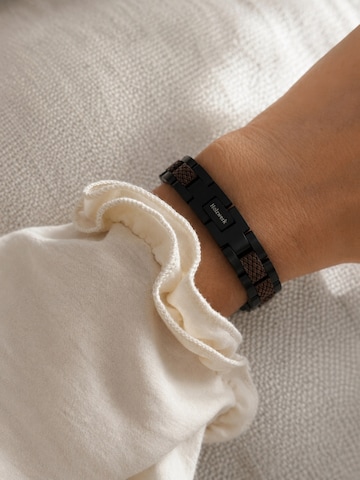 Bracelet 'LANGESEE' Holzwerk en marron