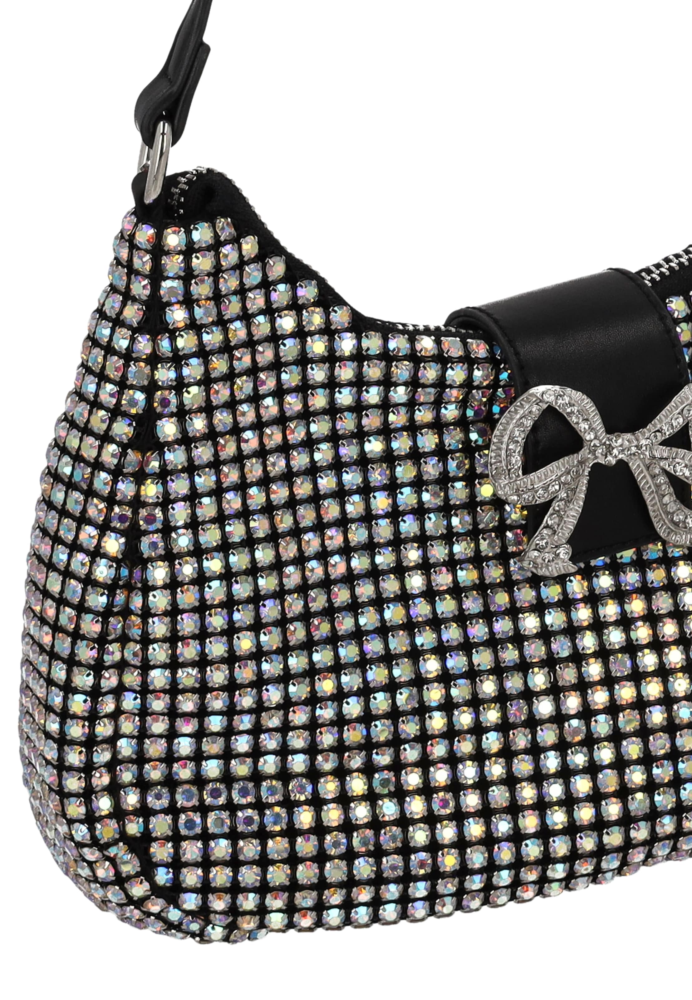 myMo at night Schoudertas in Zilver