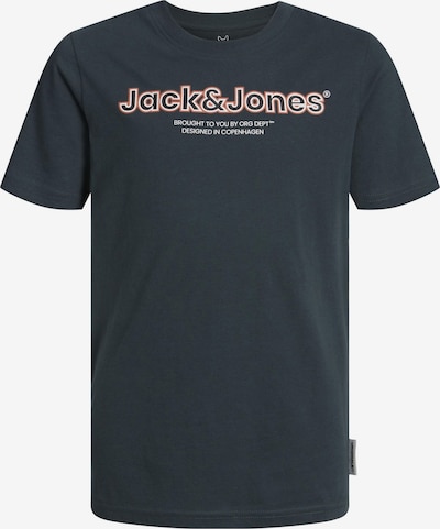 Jack & Jones Junior T-Shirt en vert / orange / blanc, Vue avec produit