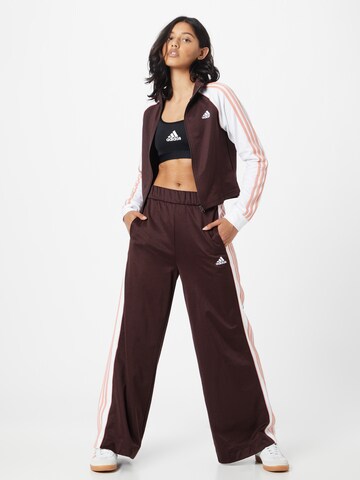 ADIDAS SPORTSWEAR Tracksuit 'Teamsport' in Brown